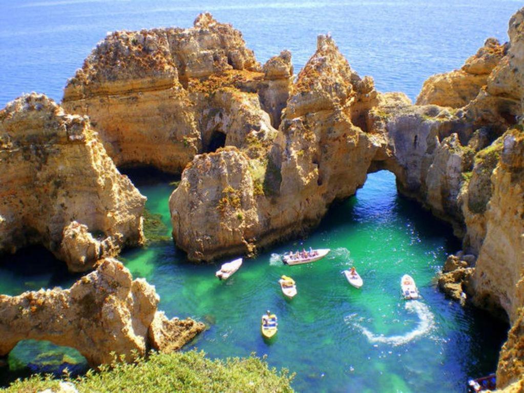 Апартаменты Boheme Valdareina, Piscine Chauffee, Benagil-Carvoeiro Карвоейру Экстерьер фото